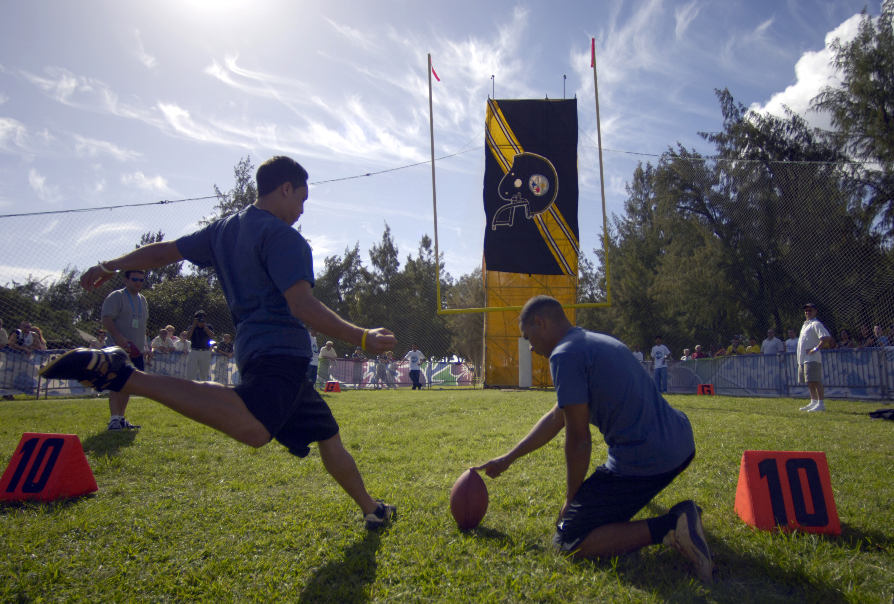 George Blanda, kicking specialist and sub-quarterback of the