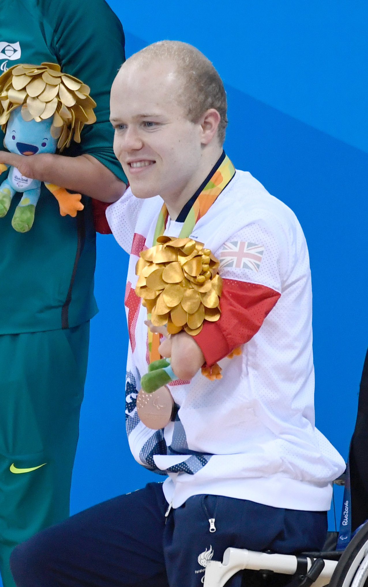 Mullen at the 2016 Paralympics