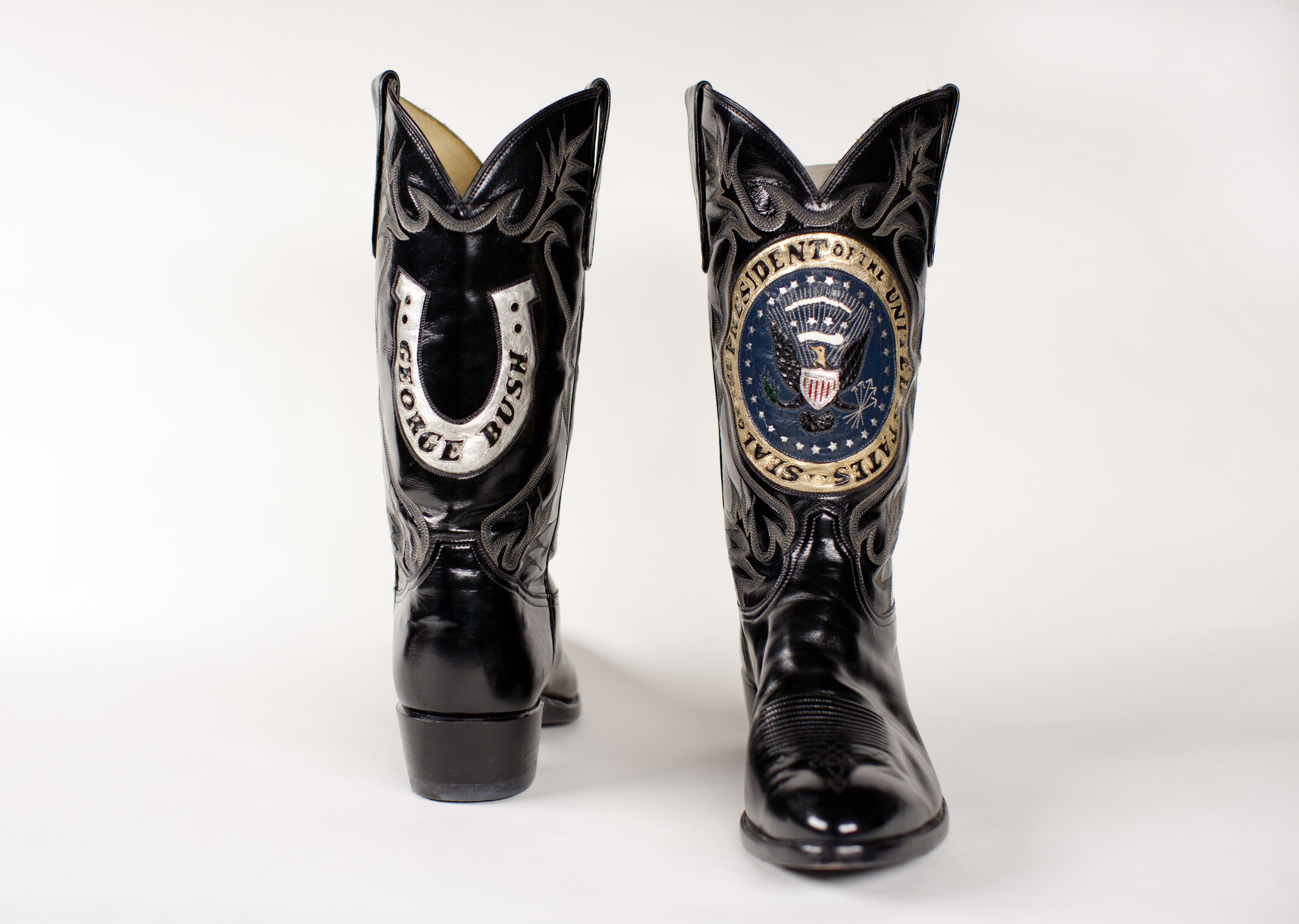 File:Cowboy Boots Made by Tony Lama for President George H. W.