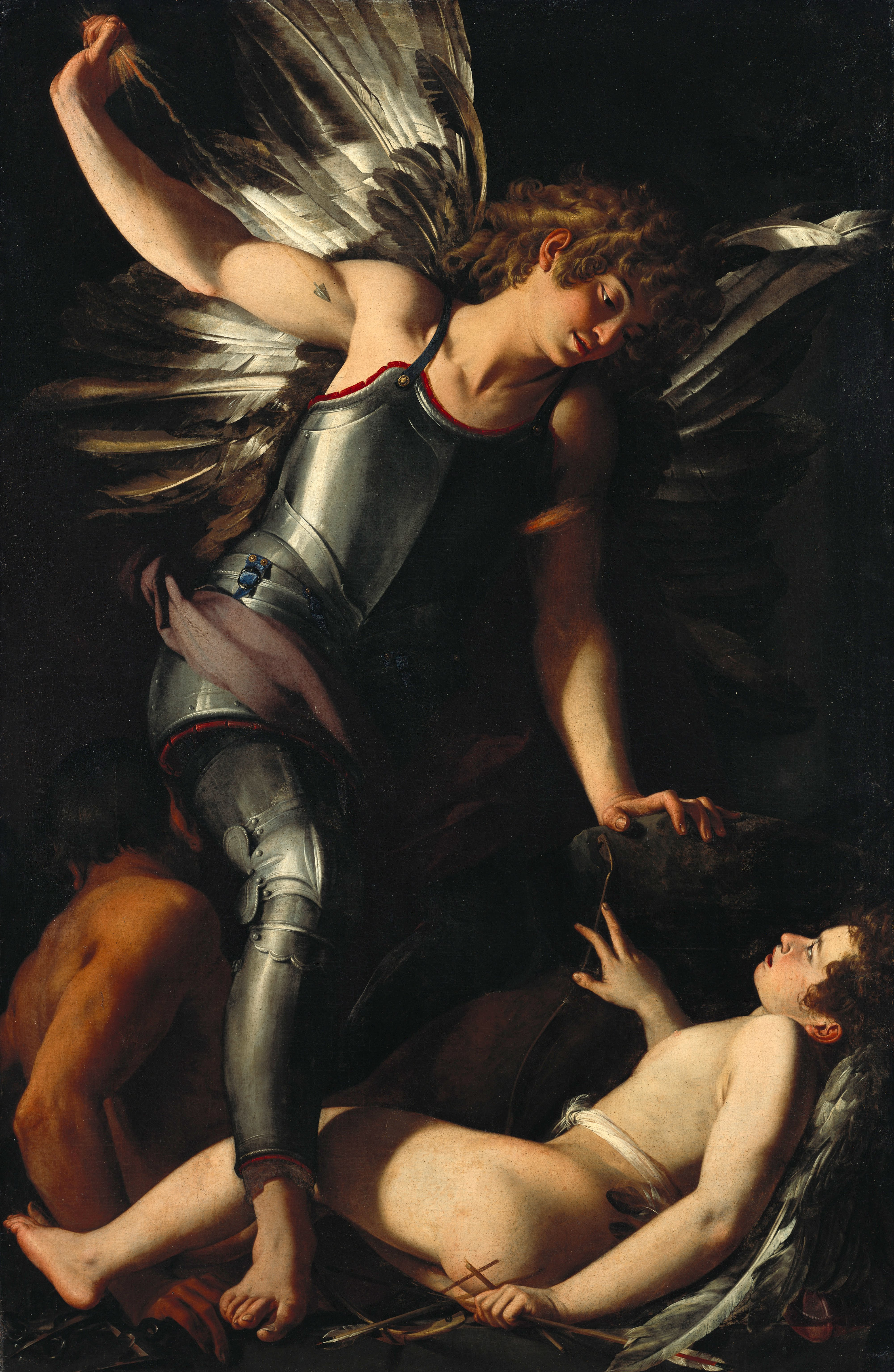 Giovanni Baglione - The Divine Eros Defeats the Earthly Eros - Google Art Project.jpg