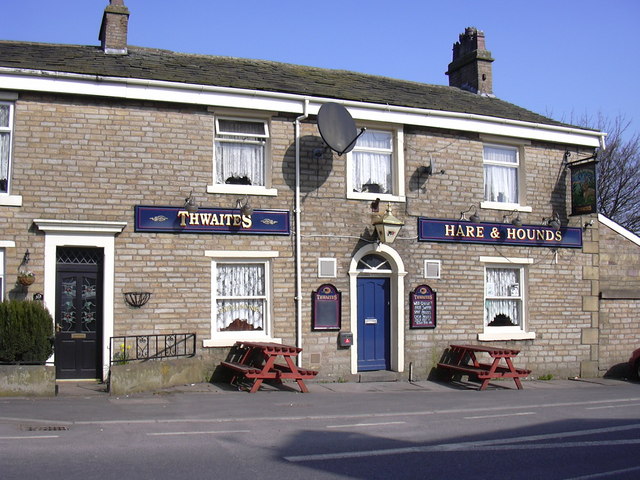 Hare and Hounds, 331 Blackburn Road, Oswaldtwistle - geograph.org.uk - 1219022