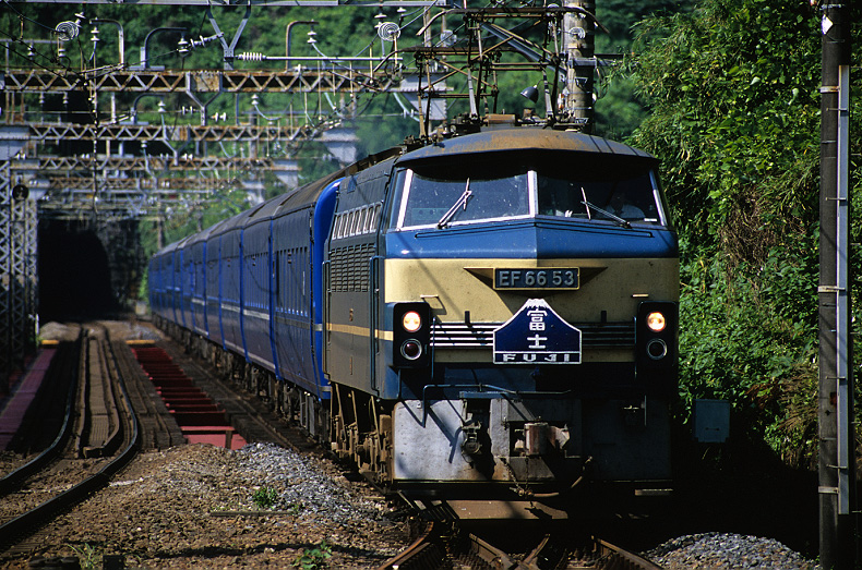 富士 電車★ブリキ★