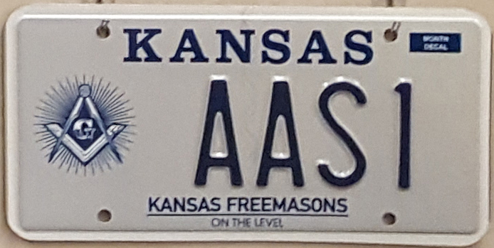 File:Kansas Freemasons License Plate.jpg