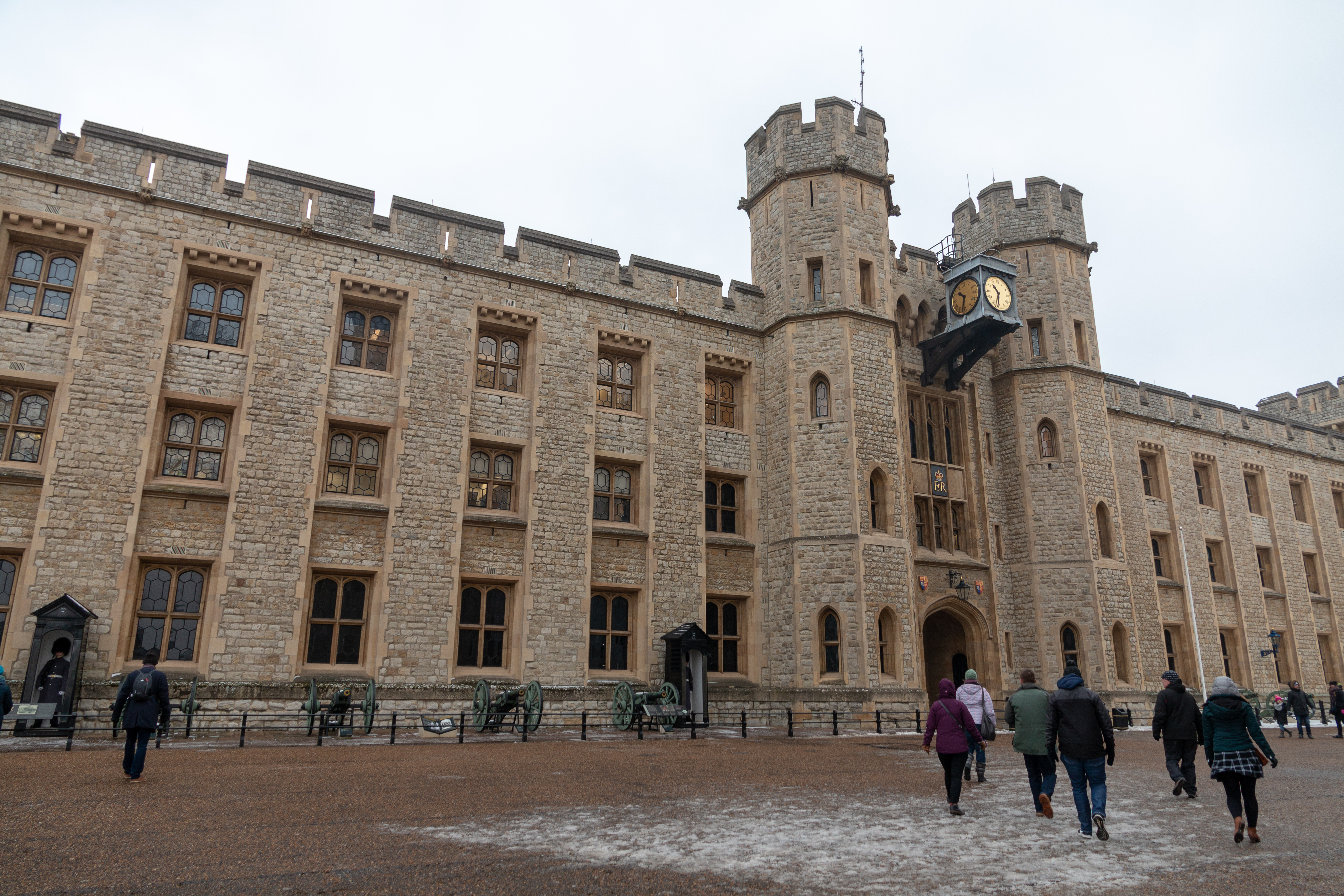 Museum towers. Waterloo Barracks.