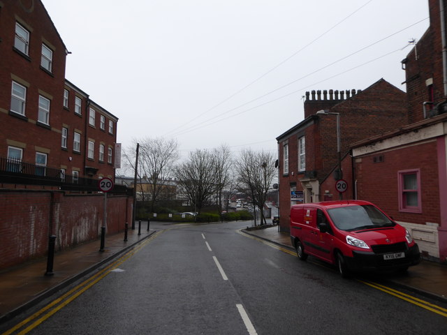 File:Looking from Fishergate Hill into Christian Road - geograph.org.uk - 5731147.jpg