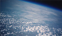 Image of the Earth's horizon taken from 26 km (16 mi) on an ARHAB flight.