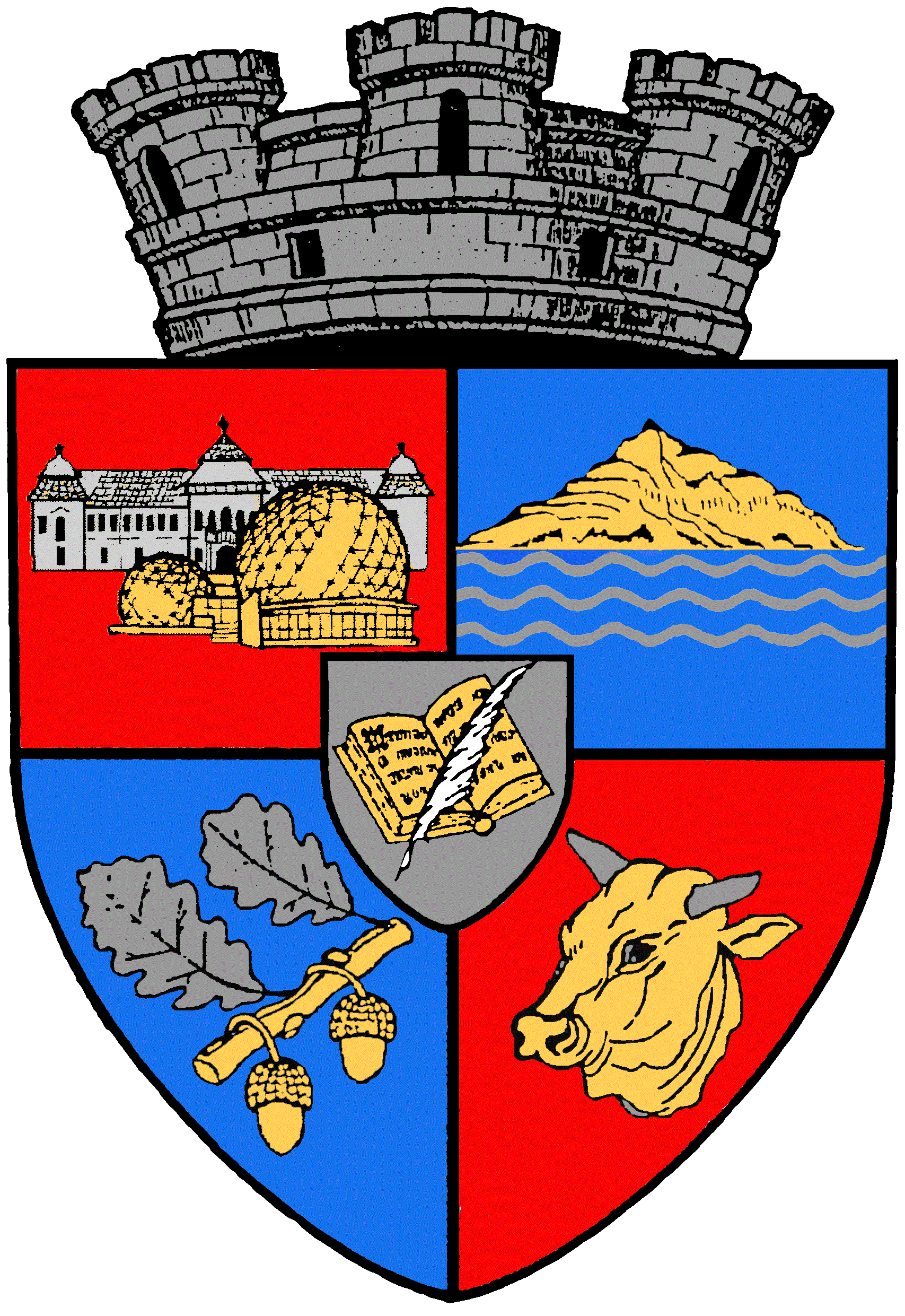 Coat of arms of Jibou