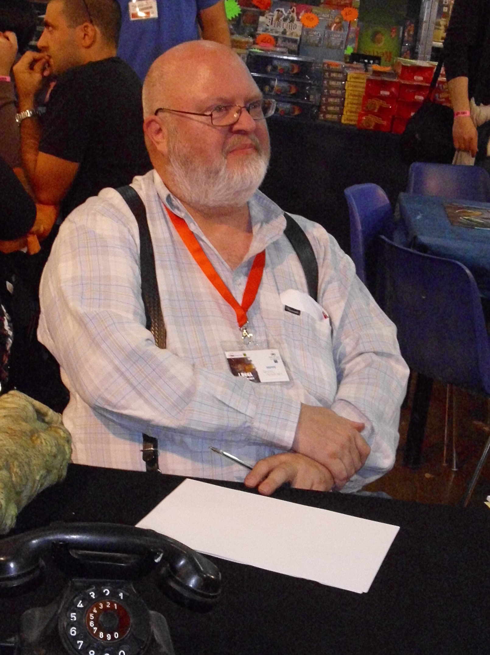 Sandy Petersen at [[Lucca Comics & Games]] 2011