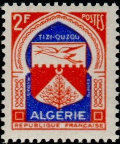 File:Stamp of Algeria - 1958 - Colnect 211627 - Coat of Arms of Tizi Ouzou.jpeg