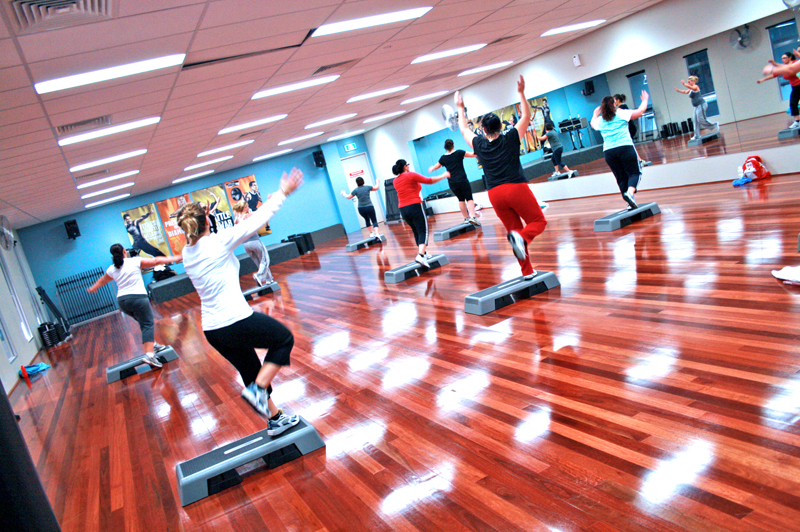 File:Step Group Fitness Class.JPG