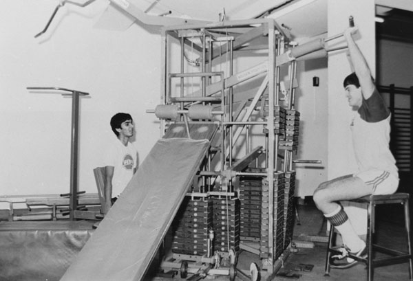 File:Weight training in the gym, c1981.jpg