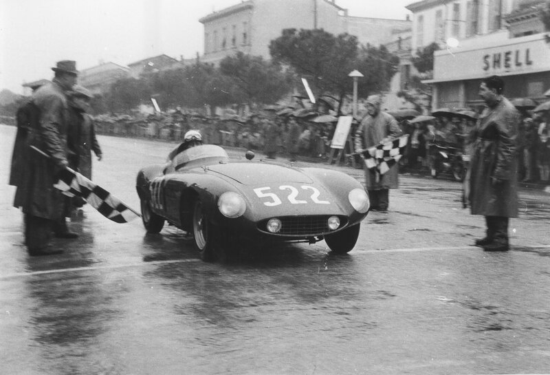 Стирлинг Мосс тренировка перед Mille Miglia 1955