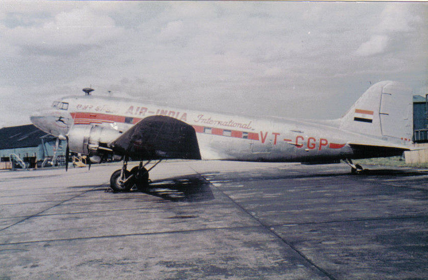 Air India DC 3 at Heathrow.jpg
