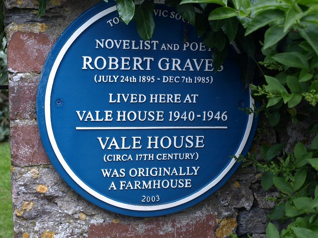 File:Blue plaque, Galmpton - geograph.org.uk - 1350747.jpg