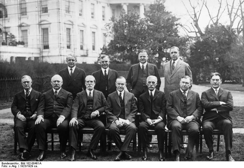 File:Bundesarchiv Bild 102-00481A, Washington, Präsident Coolidge mit Kabinett.jpg