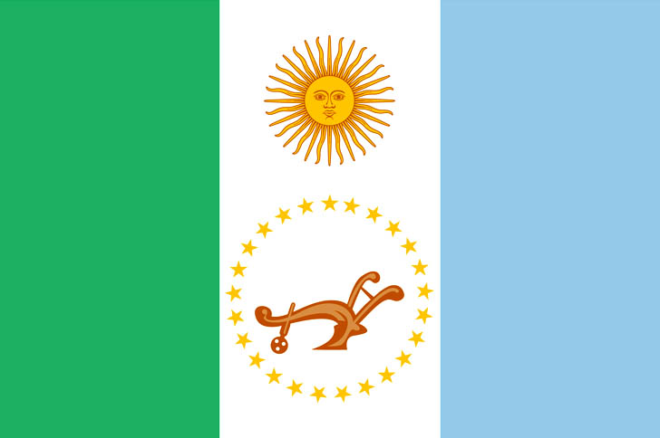 Flag of Chaco province in Argentina 2007.jpg