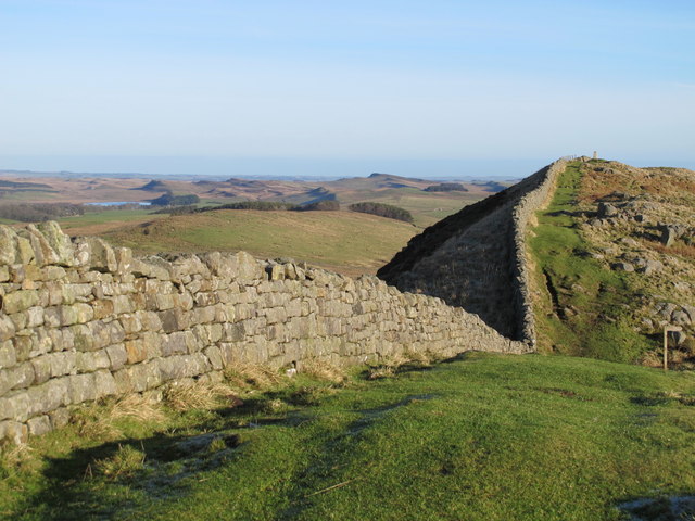 File:Hadrian's Wall at Turret 40a - geograph.org.uk - 2765946.jpg