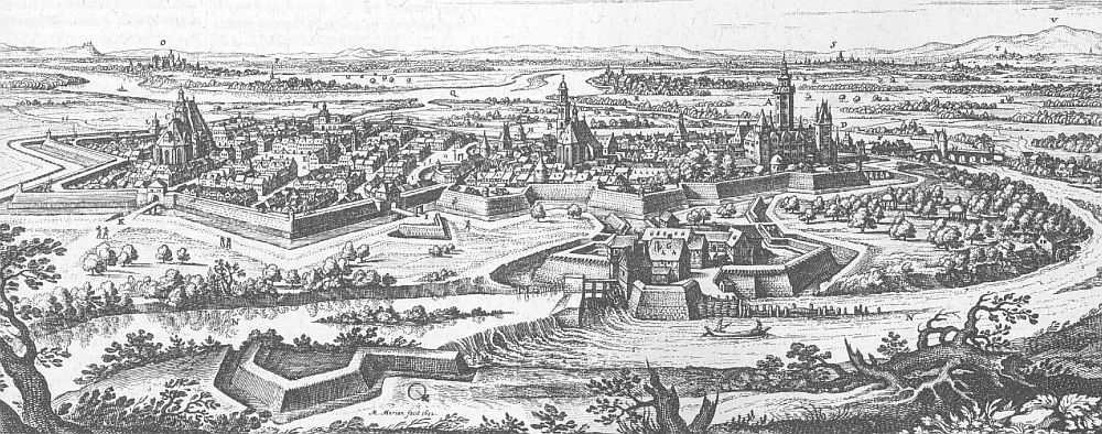 Die Festung Hanau – Auszug aus der Topographia Hassiae