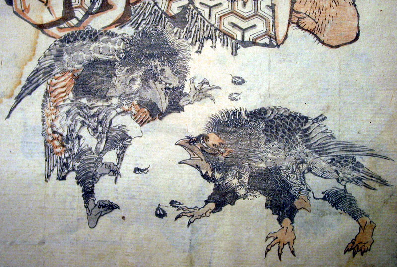 File:Hokusai tengu 2.jpg