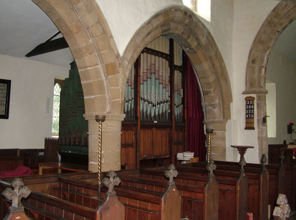 File:Inside the parish church at Danby Wiske - geograph.org.uk - 1290206.jpg