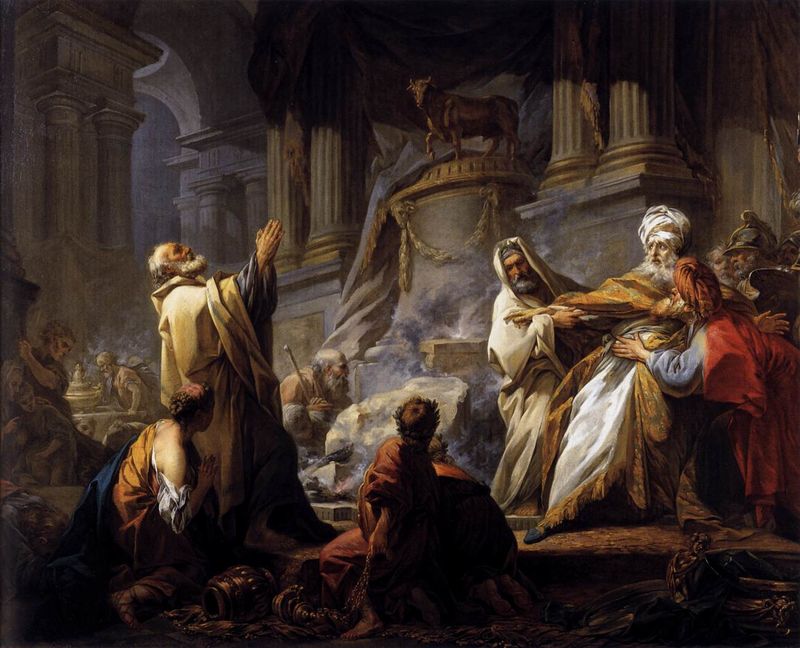 Jeroboam Sacrificing To Idols Wikipedia