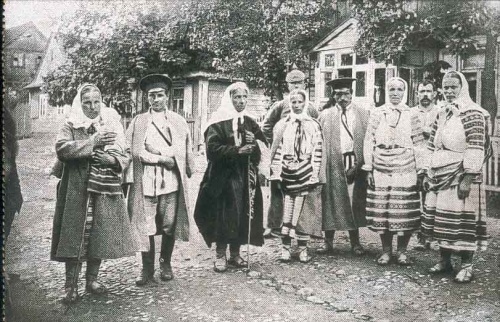 The Poleshuks, also known as Polesians (Ukrainian: поліщуки, romanized: polishchuky, Belarusian: палешукі, romanized: paleshuki, Russian: полещуки, romanized: poleshchuki) are the indigenous population of  Polesia (also known as  Polesie and Polissia). Their language (or dialect), Polesian, forms a dialect continuum with the Ukrainian and Belarusian languages. In addition, Polesian includes many local variations and dialects, or sub-dialects.