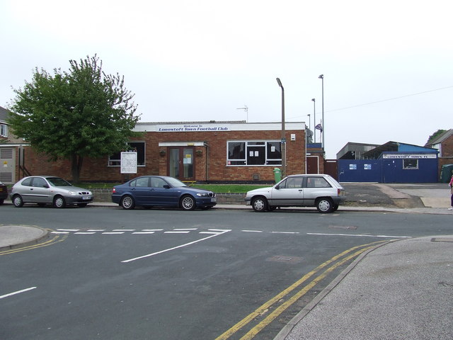 Small picture of Lowestoft Town Football Club courtesy of Wikimedia Commons contributors