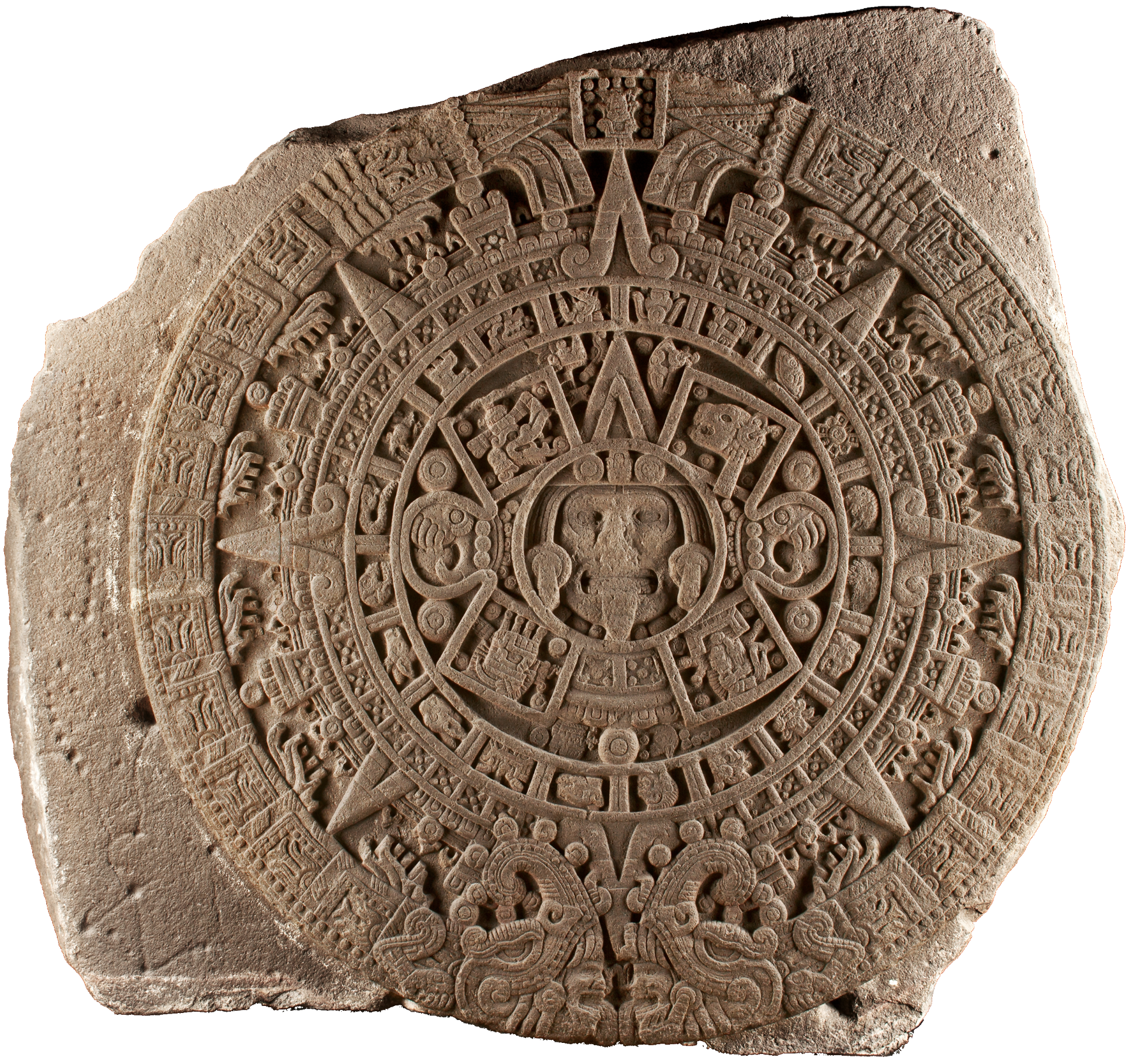 Aztec sun stone - Wikipedia