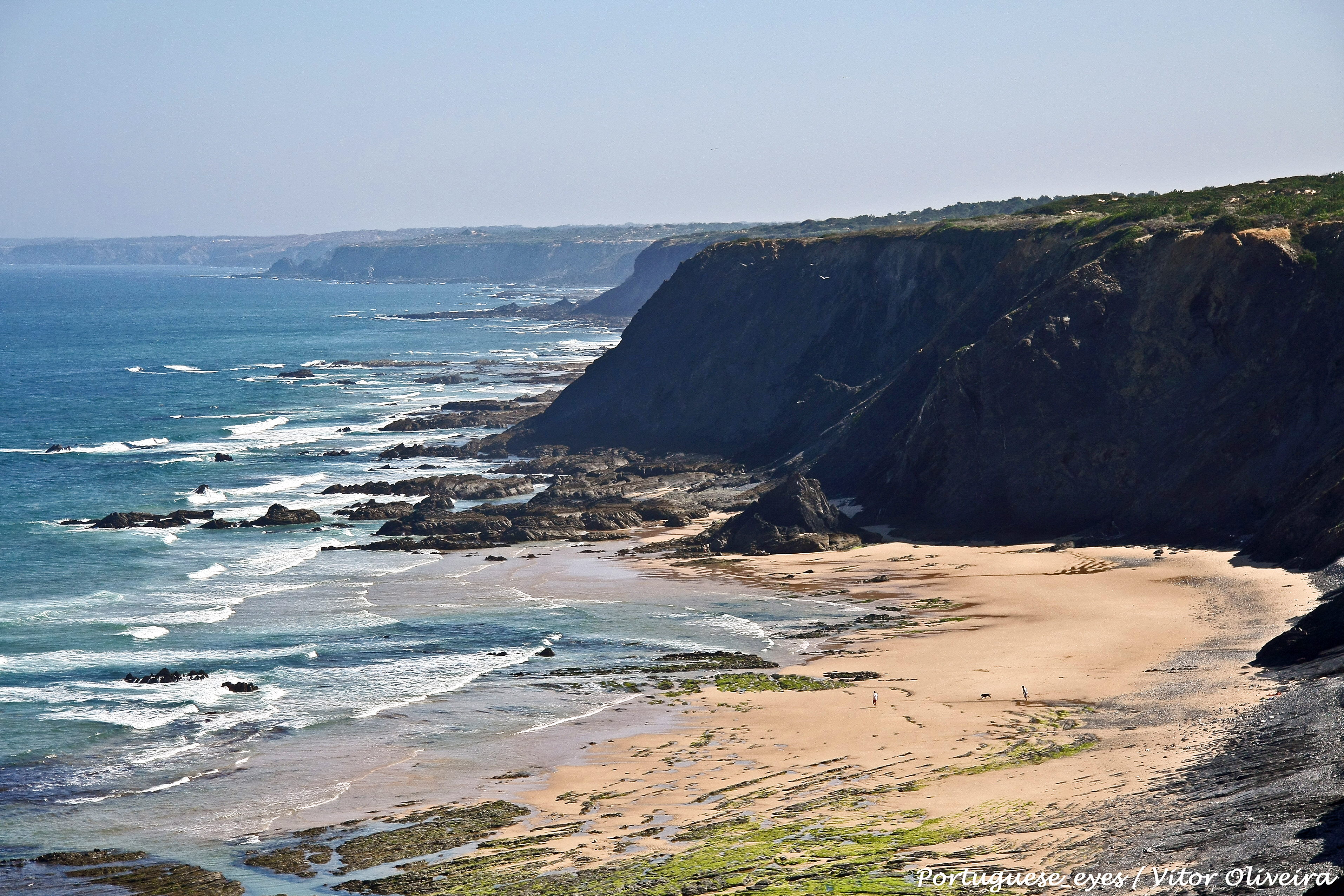 Time coast. Vicentine Coast natural Park.