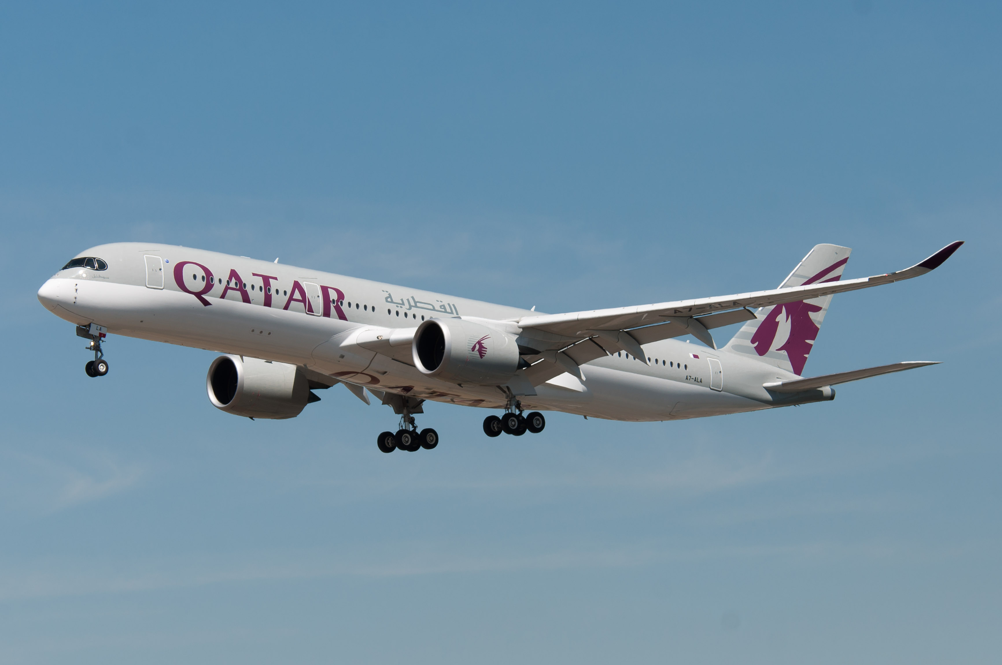 Qatar airways 777x aircraft