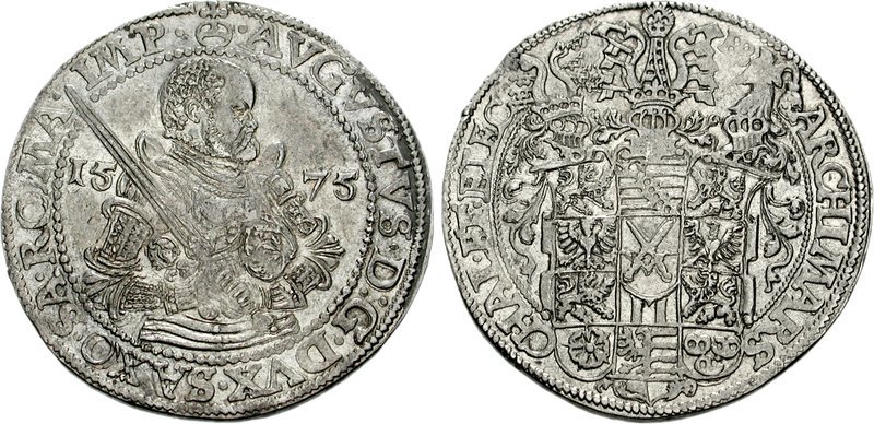 File:Reichstaler 1575, Dresden, CNG.jpg