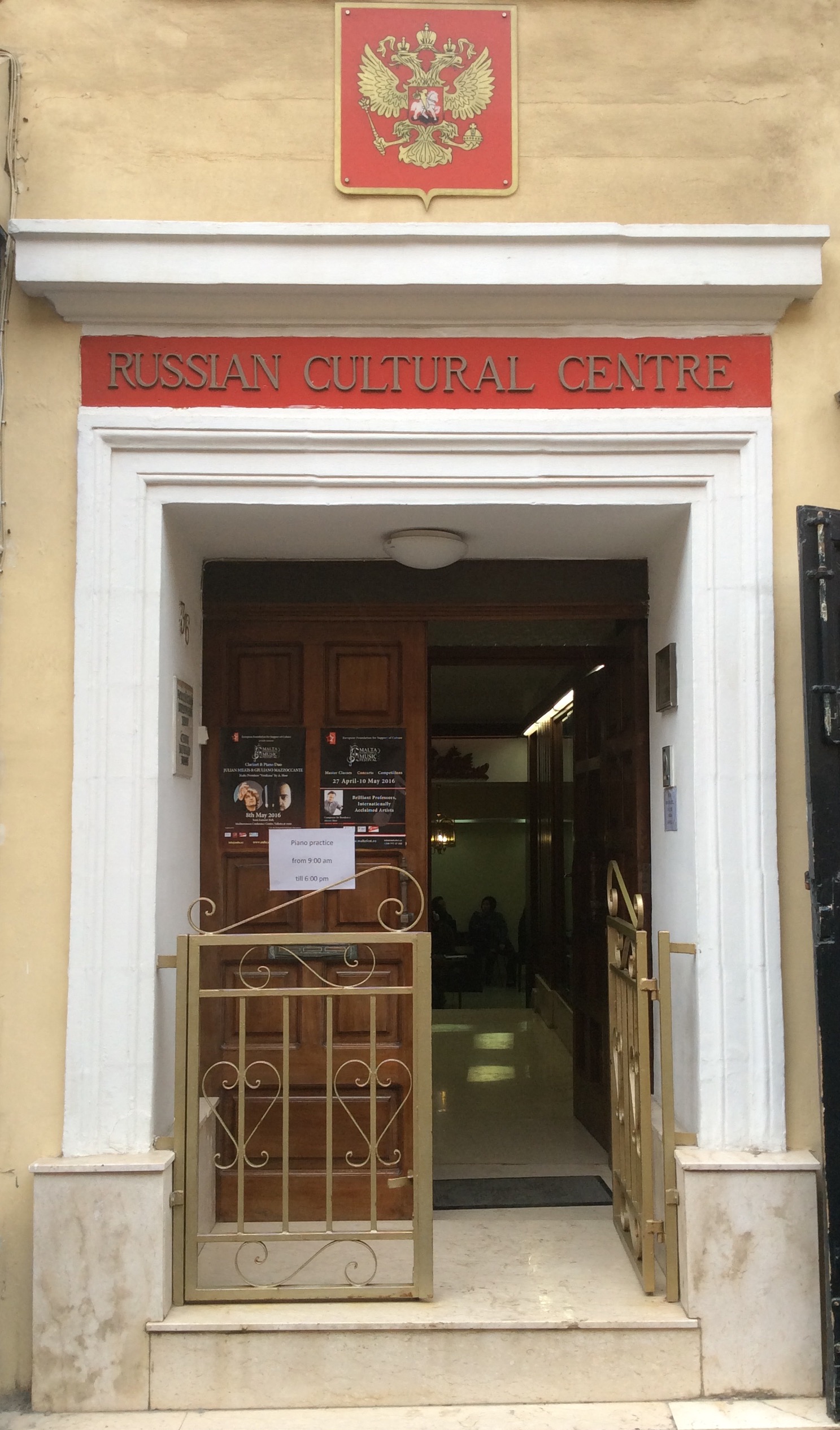 Visits The Russian Cultural Centre