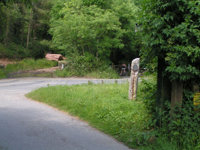 File:Tarka Trail crossing the road at Watergate Bridge, going south - geograph.org.uk - 1345561.jpg