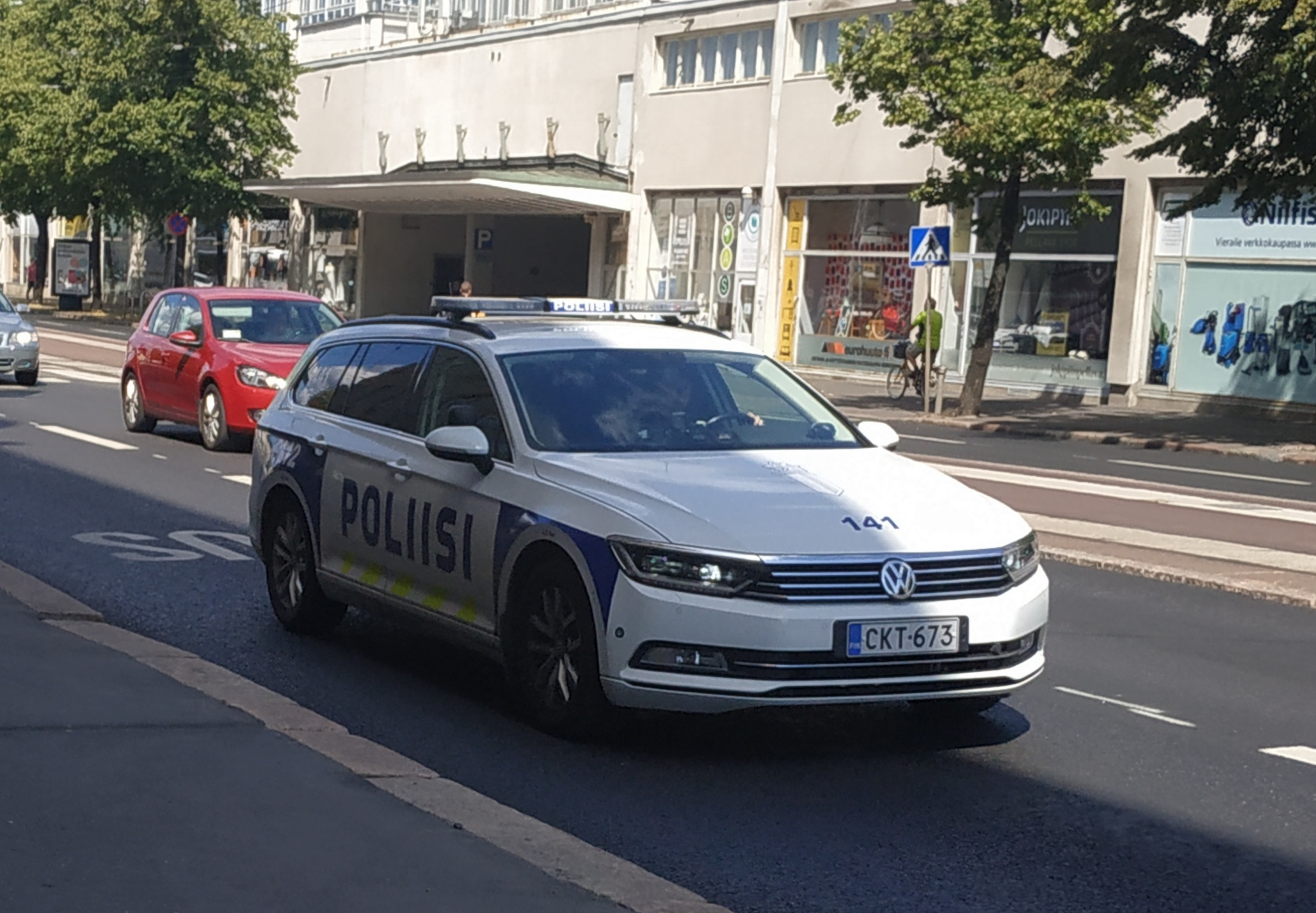 Финская Полицейская машина