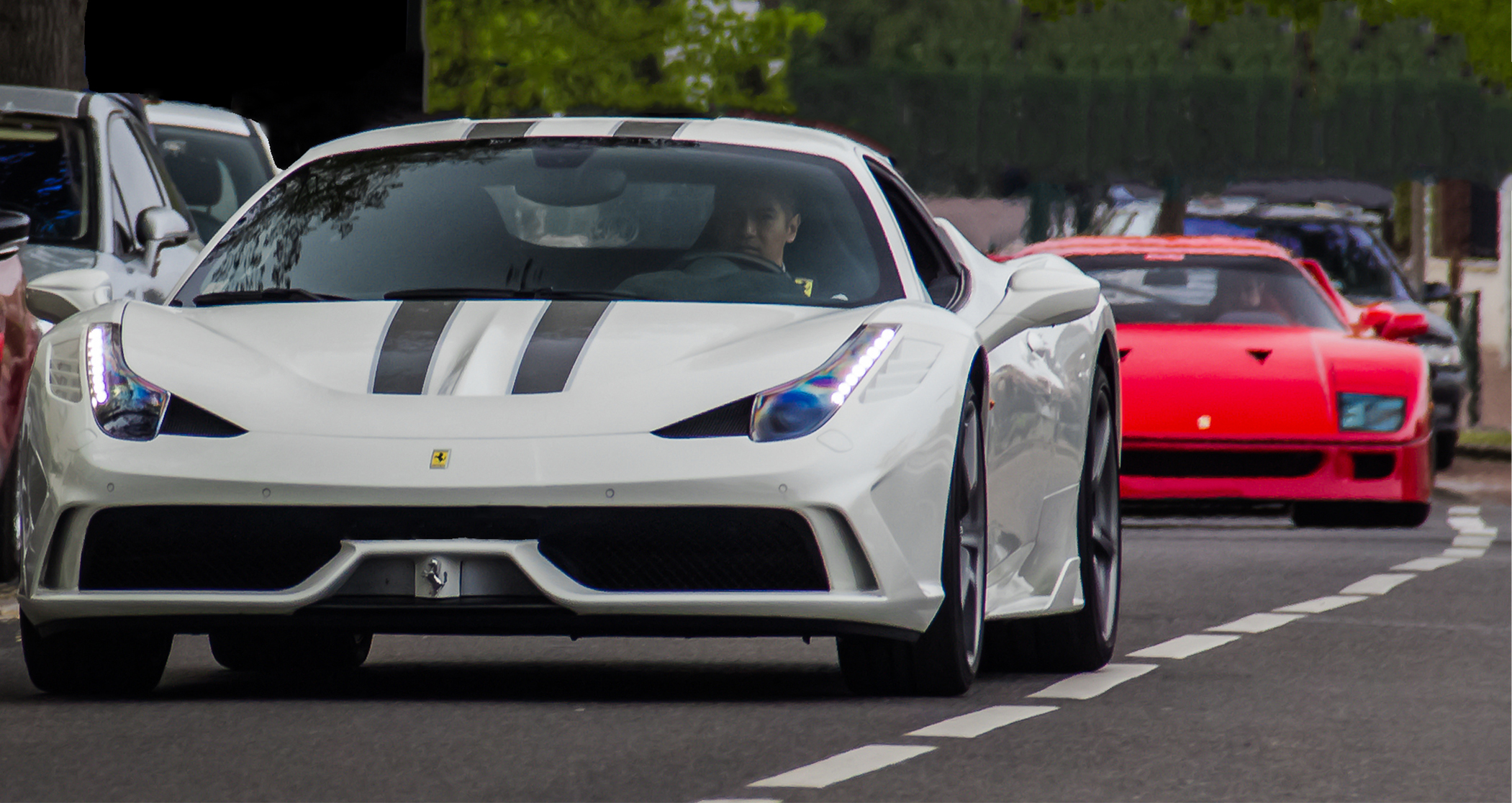 ferrari 458 speciale white