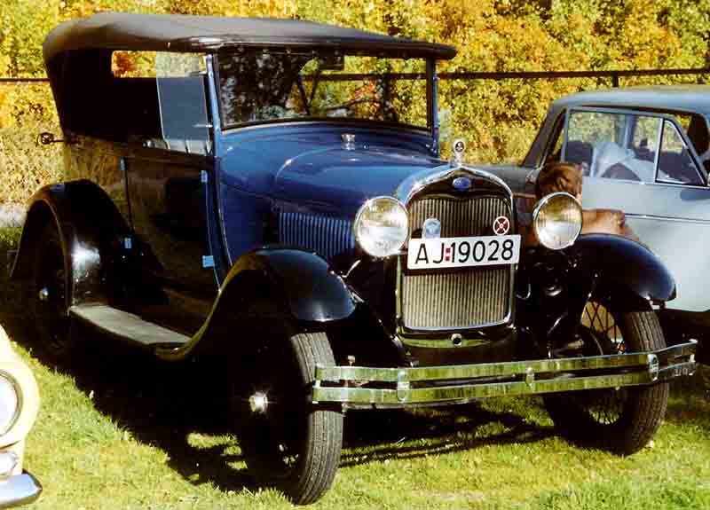 ford model a standard phaeton