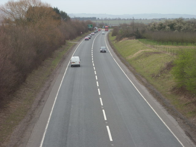 File:A46 Southbound, Evesham - geograph.org.uk - 744086.jpg