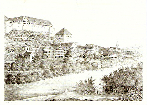 File:CF Baumann - Tübingen von der Südwestseite, Lithographie ca1830 Inv.3186 (SW196C).jpg