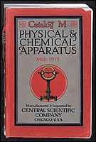 Cover of a mail-order catalogue for scientific equipment. Central Scientific Co catalog cover.png