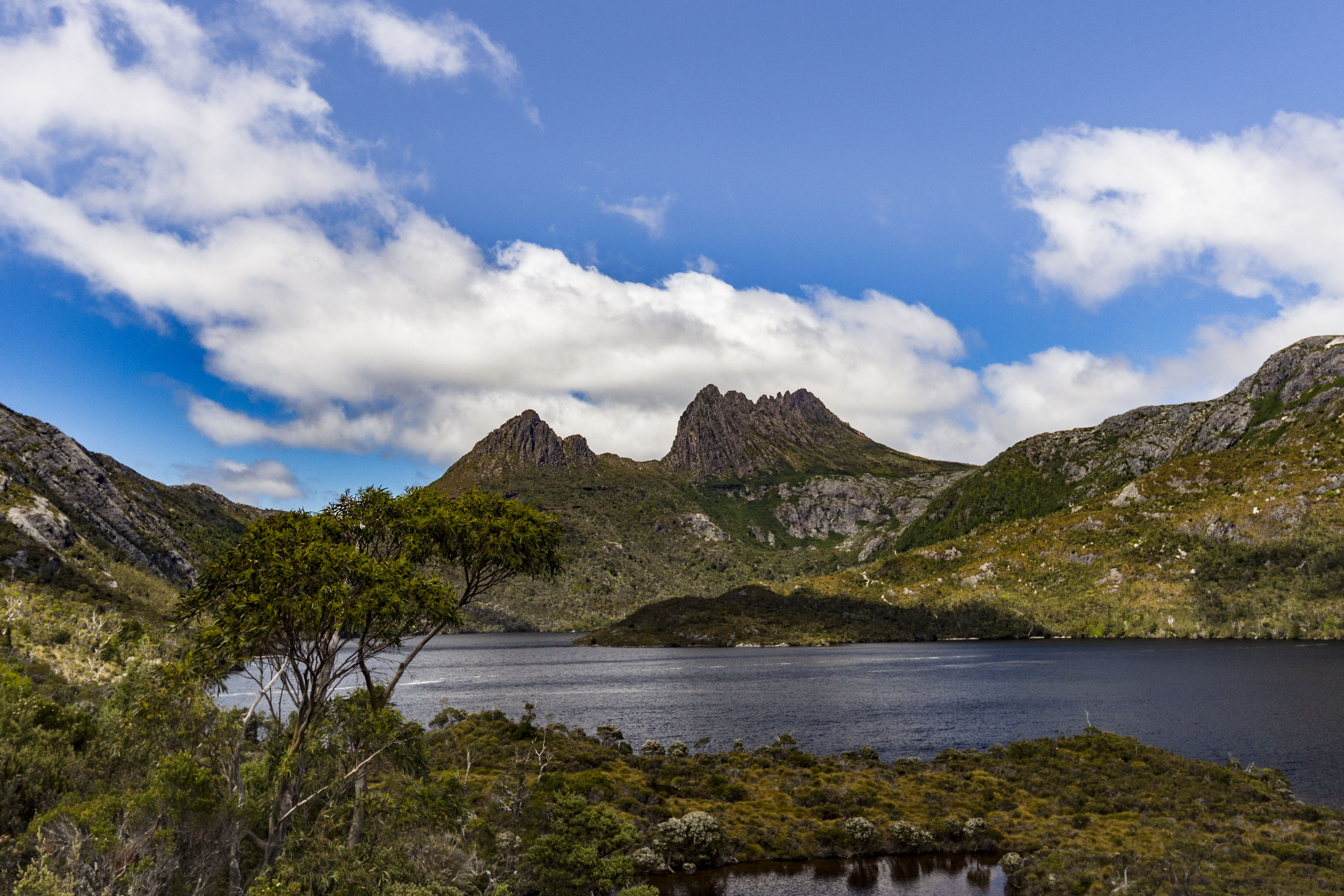 Гора Янсан. Dove Lake Tasmania. Плитка настенная Тасмания 30х60 см.