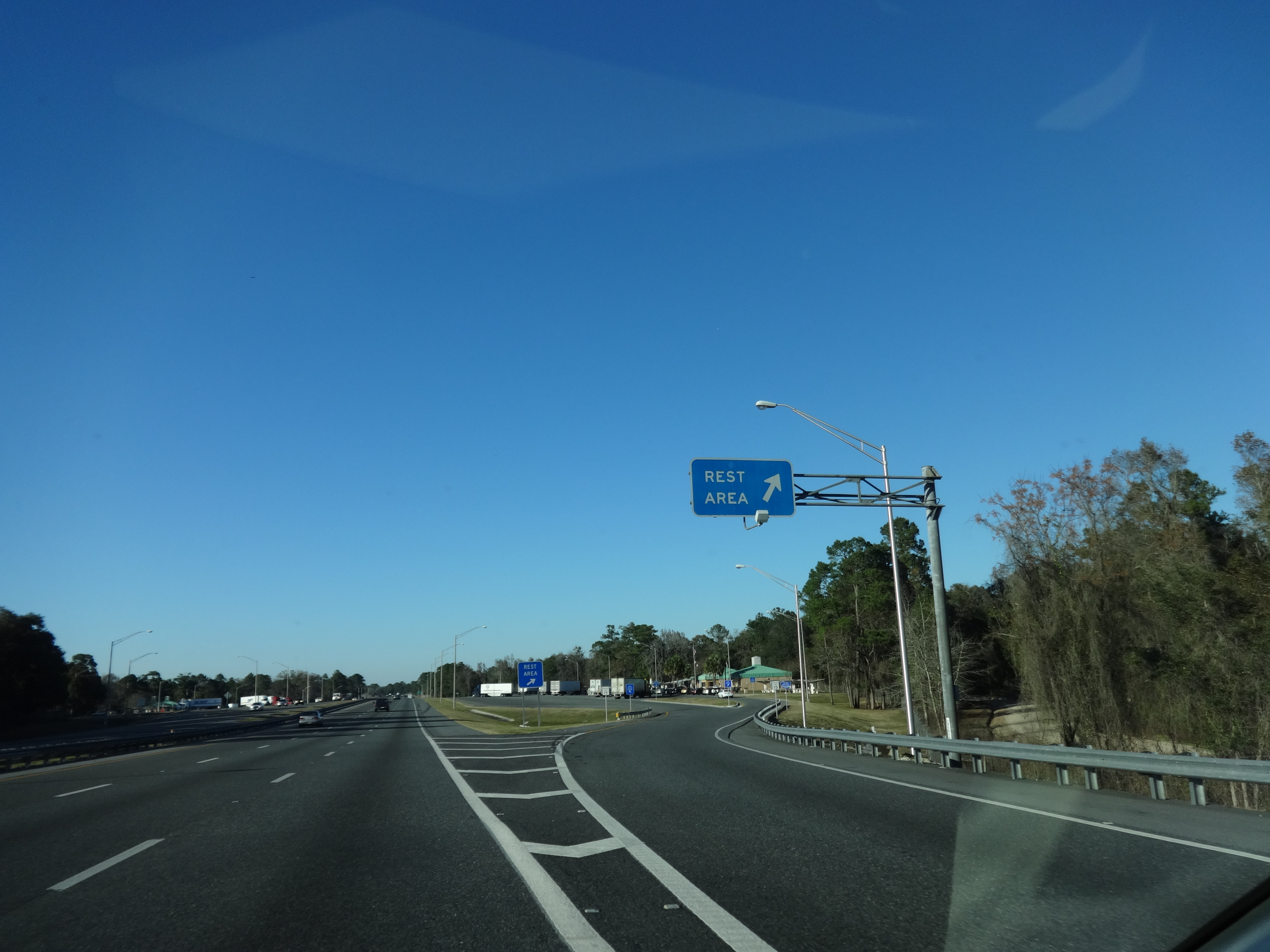 Rest stops on i 75 in florida