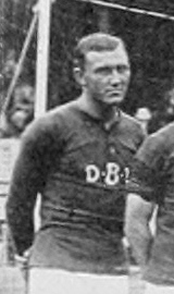 Football aux Jeux olympiques d'été de 1912 - équipe du Danemark (Olsen) .JPG