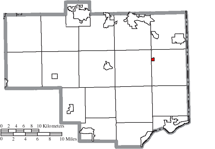 File:Map of Columbiana County Ohio Highlighting Rogers Village.png