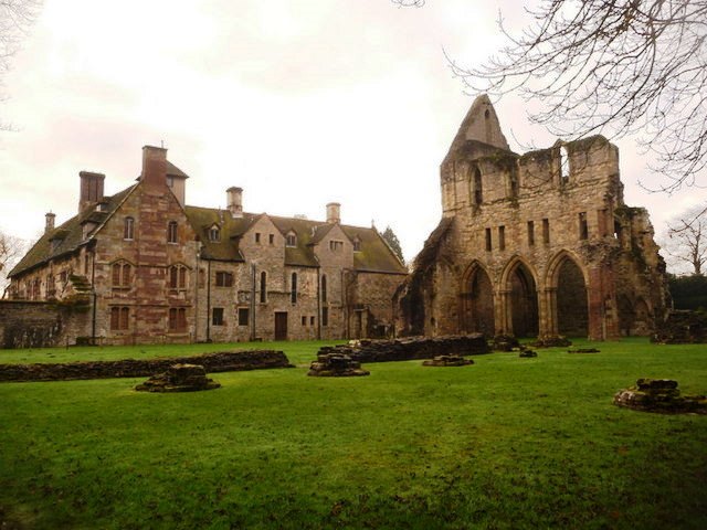 File:Much Wenlock, the priory from the northeast - geograph.org.uk - 1627231.jpg