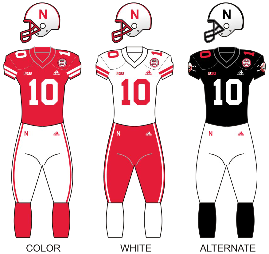 nebraska football jersey 2019