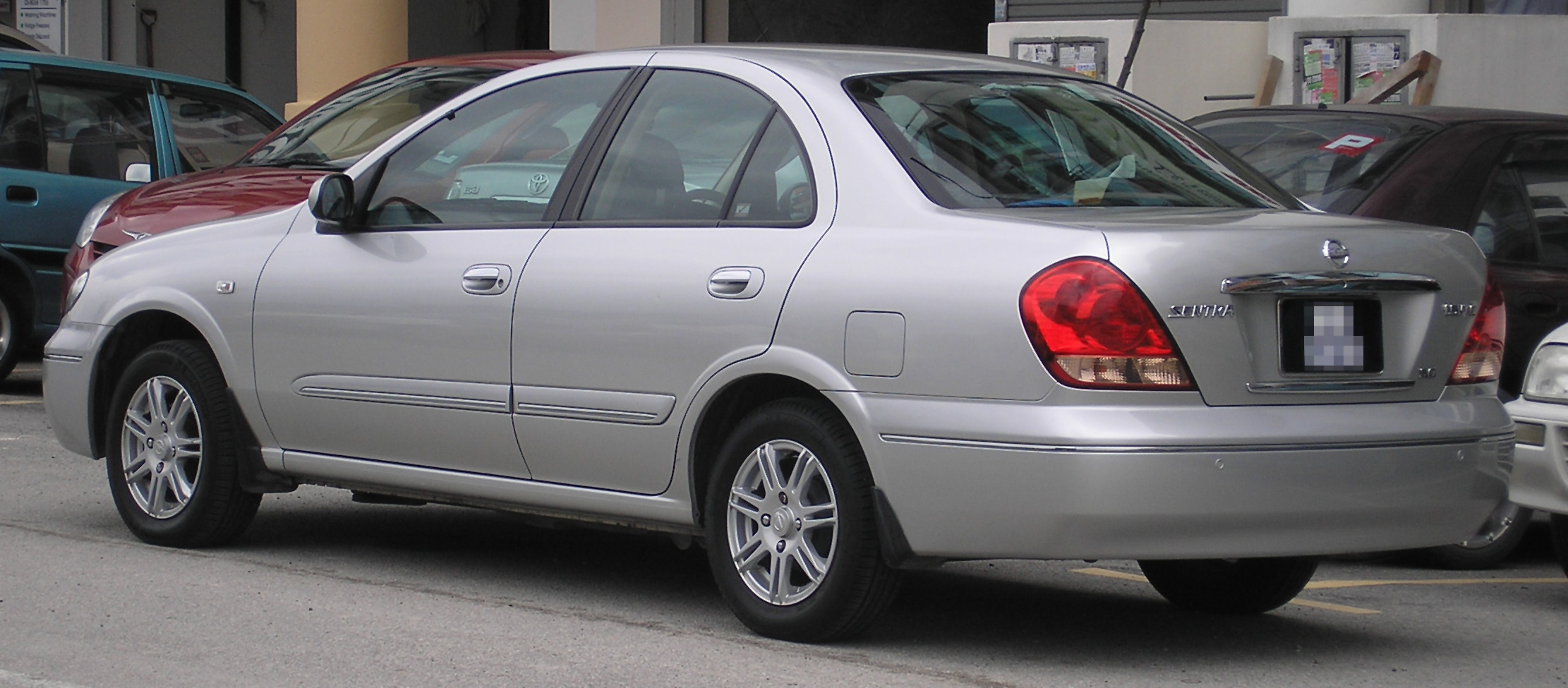 Filenissan Sentra N16 First Generation First Facelift Rear