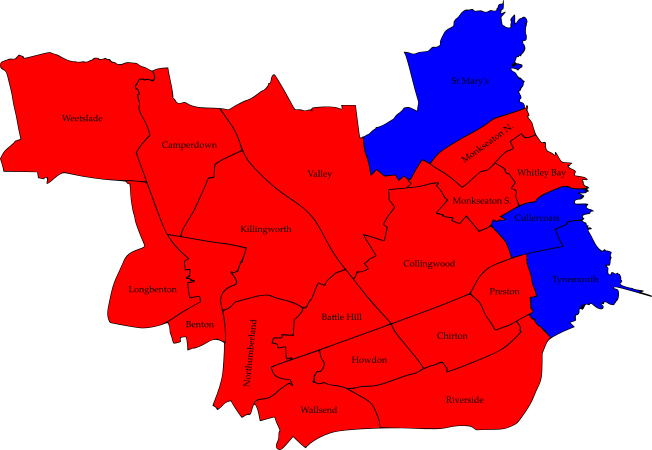 2019 North Tyneside Metropolitan Borough Council election ...