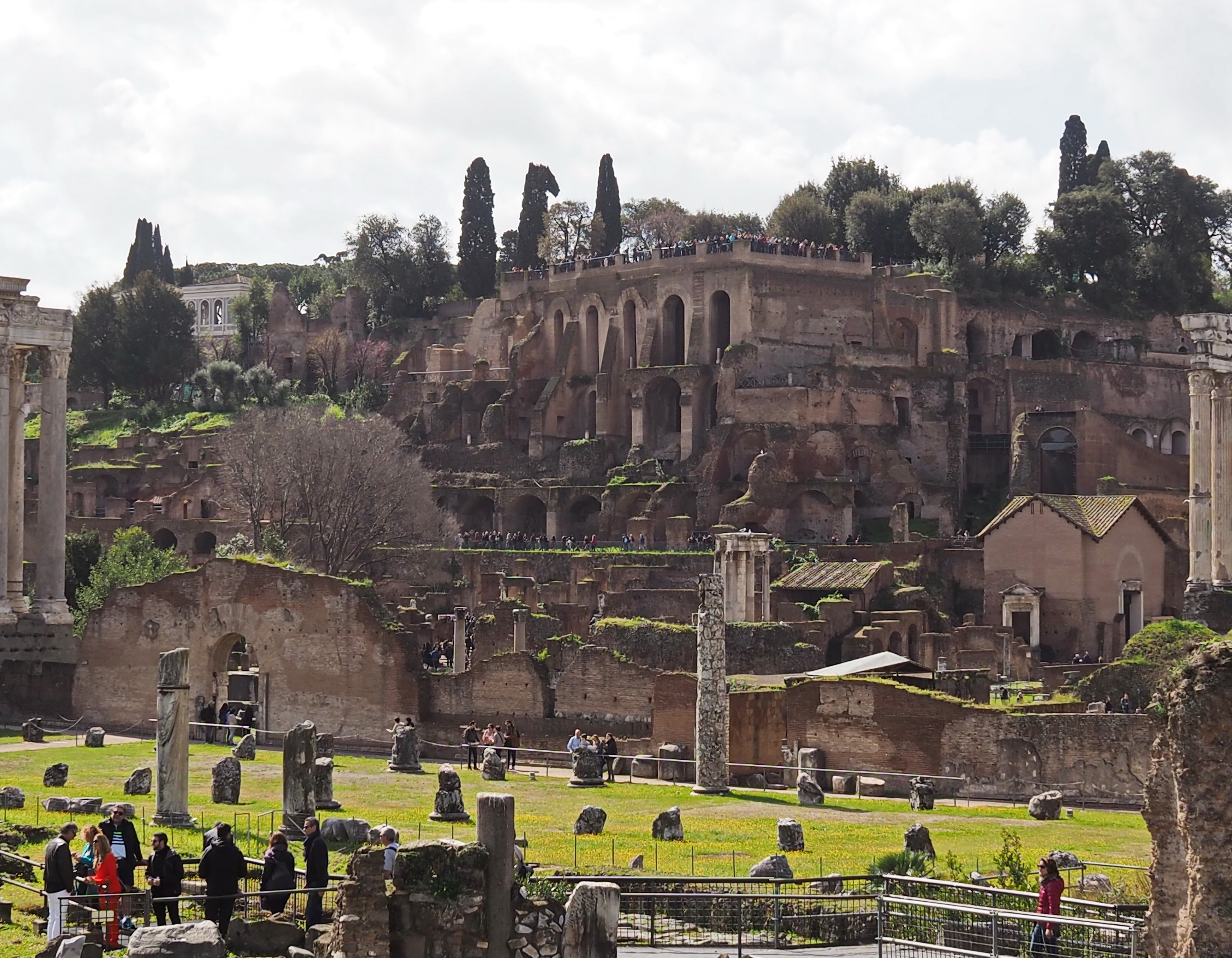 File Palatin Rom Palast Des Tiberius Jpg Wikimedia Commons