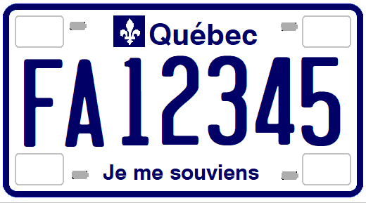File:Plaque d'immatriculation du Québec - Véhicule commercial - 1986 - 12x6in.png