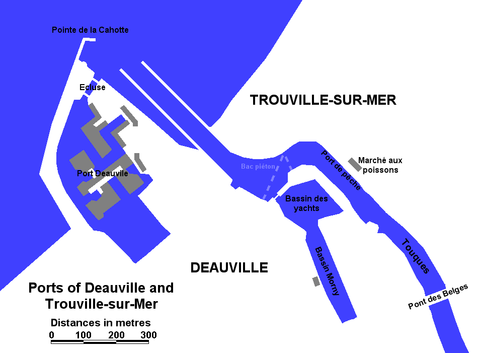 Trouville vs. Deauville  In the Collection 